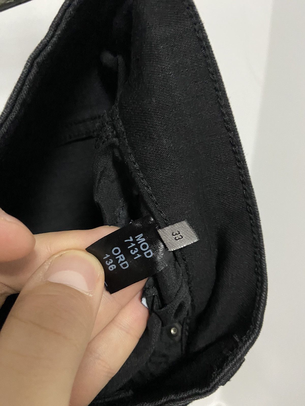 Alexander Wang × Vintage Alexander Wang jeans Pants Vintage Logo Y2K Selvedge Size US 33 - 9 Thumbnail