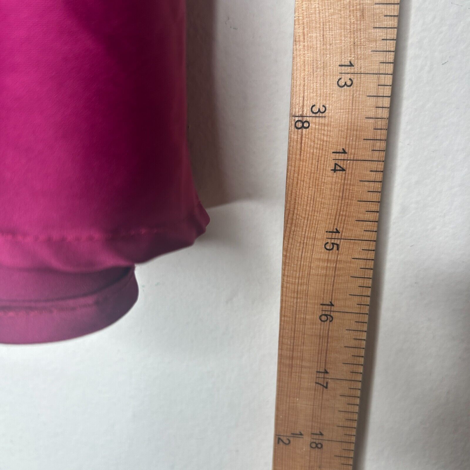 Other Magenta Satin Side-Zip Flowy Mini Skirt with Side Slit S Size 26" / US 2 / IT 38 - 7 Thumbnail