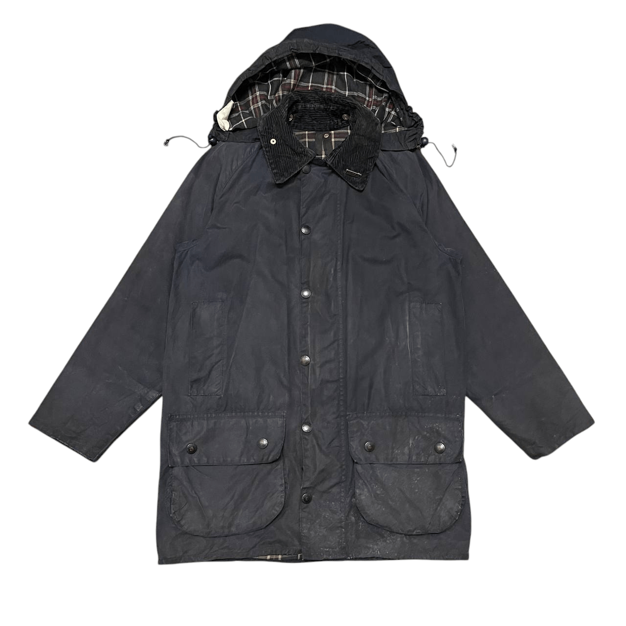 Barbour Vintage Barbour Beaufort A155 Waxed Jacket Size US S / EU 44-46 / 1 - 1 Thumbnail