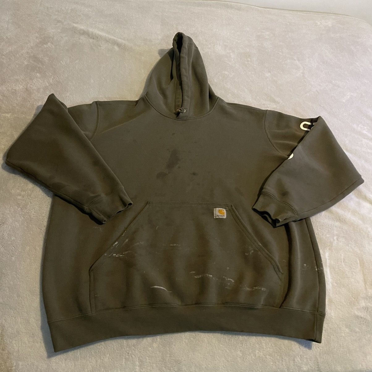 Carhartt Vintage Y2K Carhartt Mens XL Original Fit Hoodie Sweatshirt Size US XL / EU 56 / 4 - 1 Thumbnail