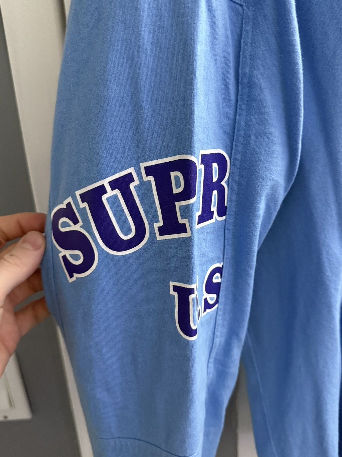 Supreme Supreme paneled Long Sleeve “Supreme USA” Size US L / EU 52-54 / 3 - 2 Thumbnail