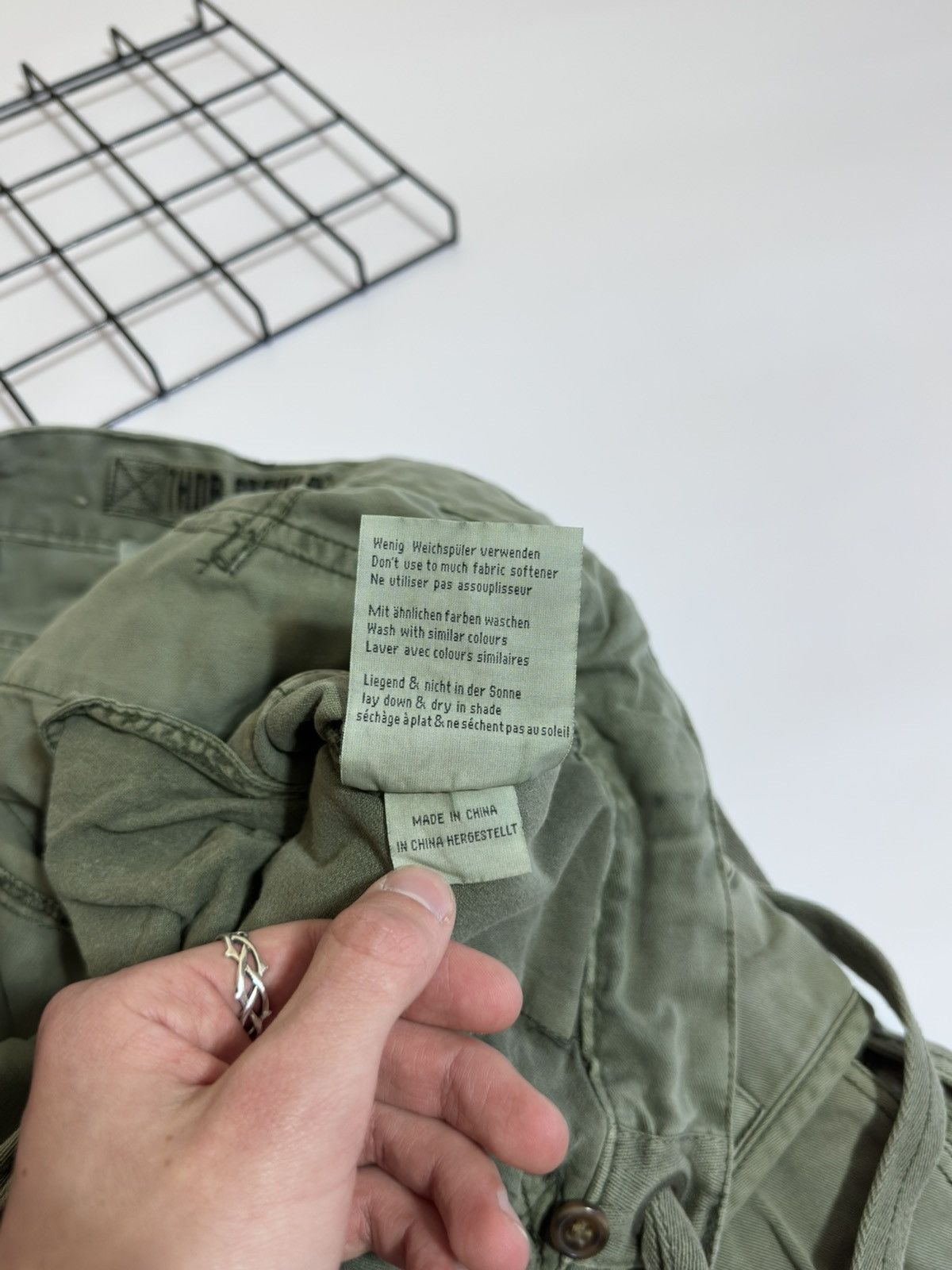 Other Thor Steinar Nordic Division 1999 Cargo Pants Olive Green Size US 32 / EU 48 - 9 Thumbnail