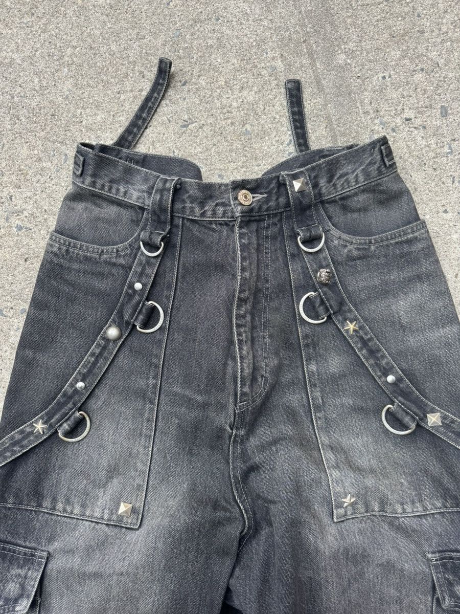 Balenciaga Balenciaga Raver Denim Spring 22 Clones Collection Size US 30 / EU 46 - 3 Thumbnail