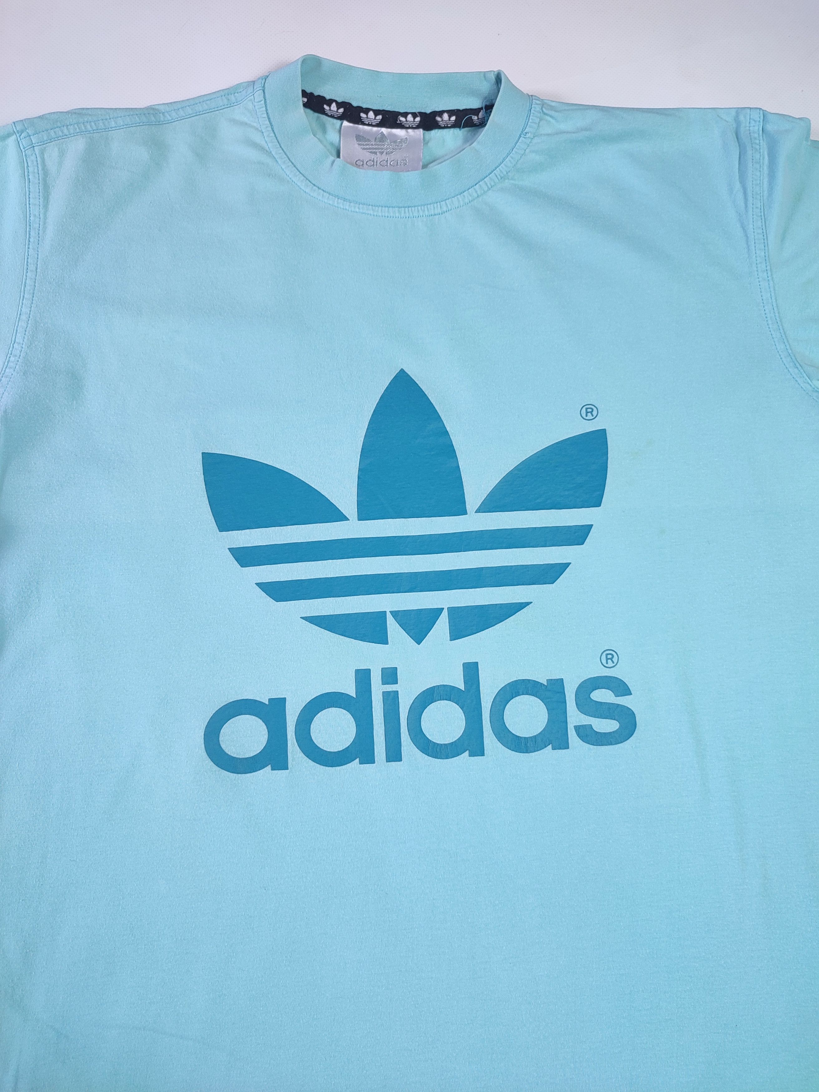 Adidas × Vintage Adidas vintage logo t-shirt Size US XL / EU 56 / 4 - 2 Thumbnail