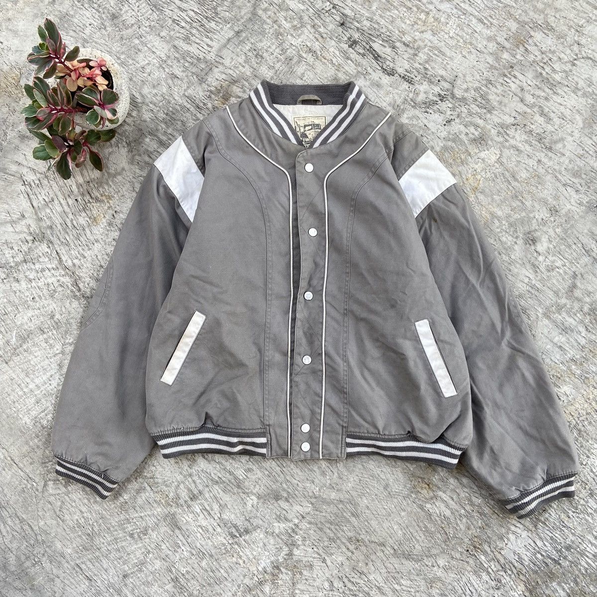 Japanese Brand × Vintage Vintage Houston Bomber Varsity Jacket Size US M / EU 48-50 / 2 - 1 Thumbnail