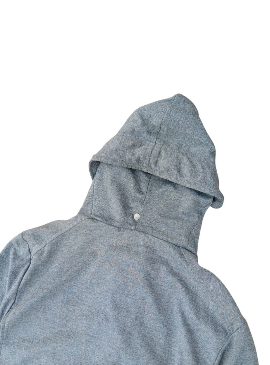 Japanese Brand Blue tornado japan asymmetric zipper hoodie Size US M / EU 48-50 / 2 - 16 Thumbnail