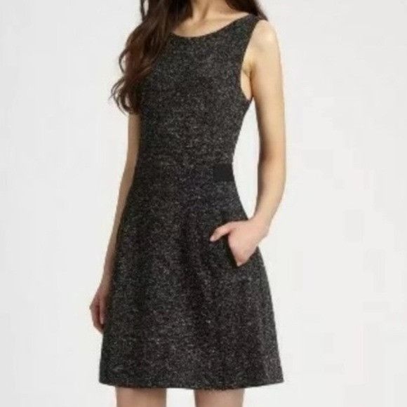 Theory Theory Mendani Tweed Shift Dress Size XS / US 0-2 / IT 36-38 - 9 Thumbnail