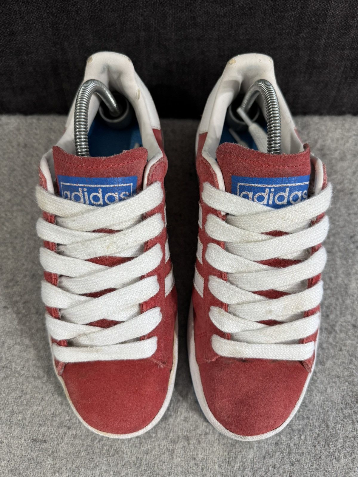 Adidas × Vintage Adidas Campus 2005 Vintage OG 00s red suede rare 36 sneakers Size US 4 / IT 34 - 4 Thumbnail