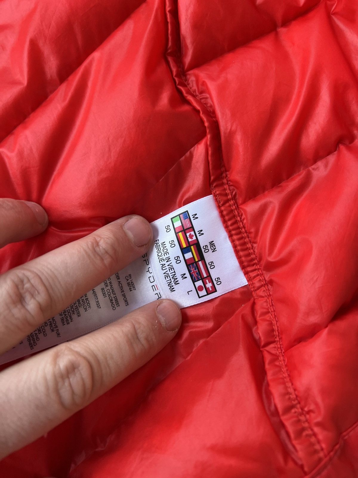 Spyder Spyder Down Light Jacket Size US M / EU 48-50 / 2 - 4 Thumbnail