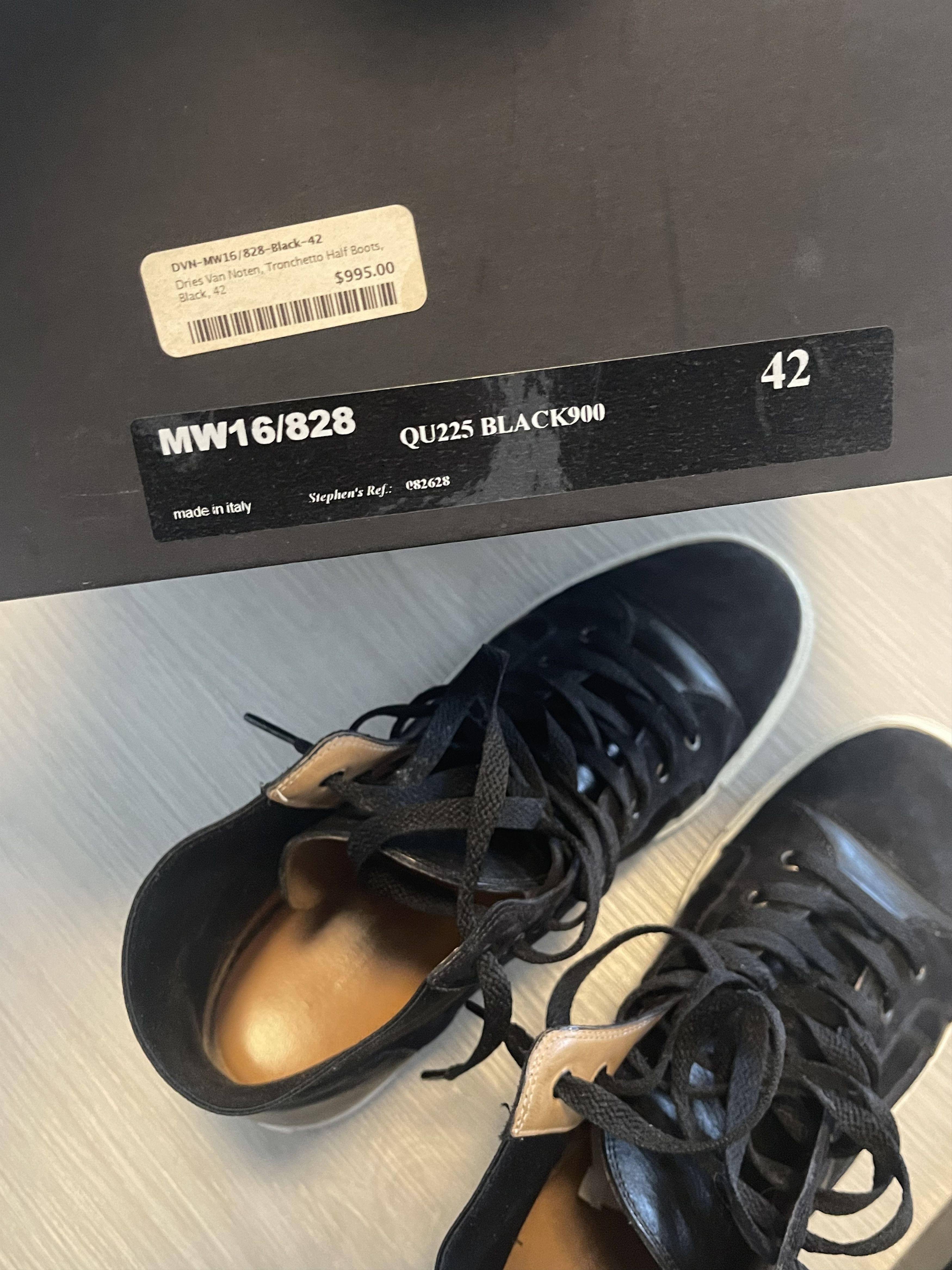 Dries Van Noten Dries Van Noten Tronchetto Half Boot Size US 9 / EU 42 - 3 Thumbnail