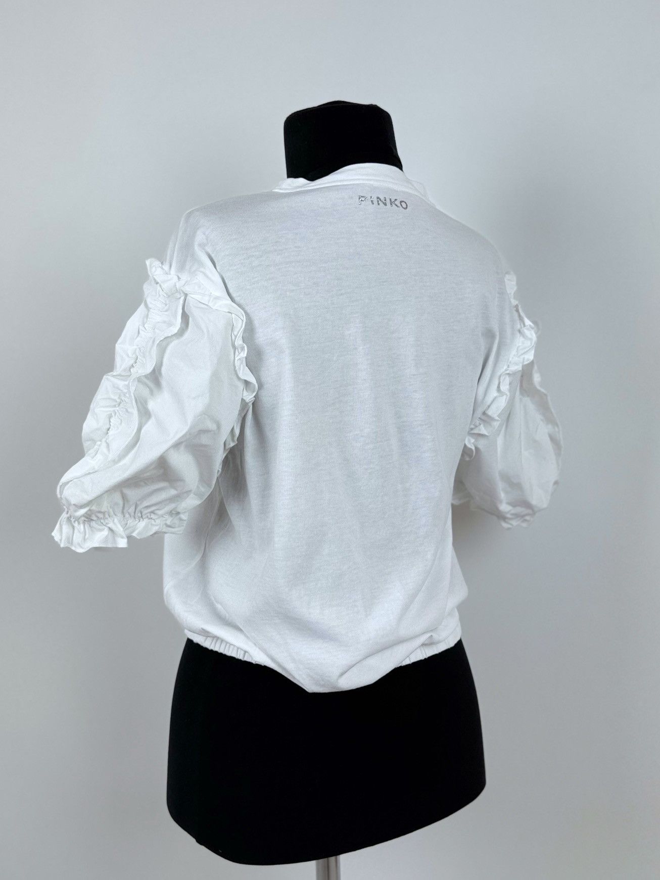 Pinko Pinko Ertico White T-Shirt Jersey Size M / US 6-8 / IT 42-44 - 2 Thumbnail