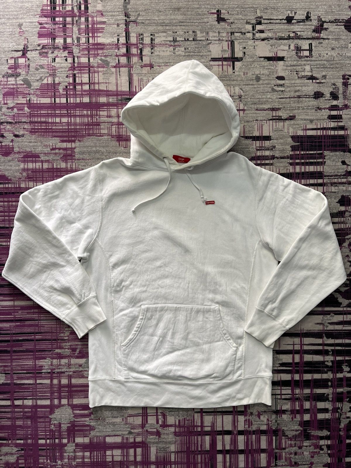 Supreme SUPREME BOX LOGO HOODED SWEATSHIRT RED MINI BOX LOGO PATCH Size US L / EU 52-54 / 3 - 2 Thumbnail