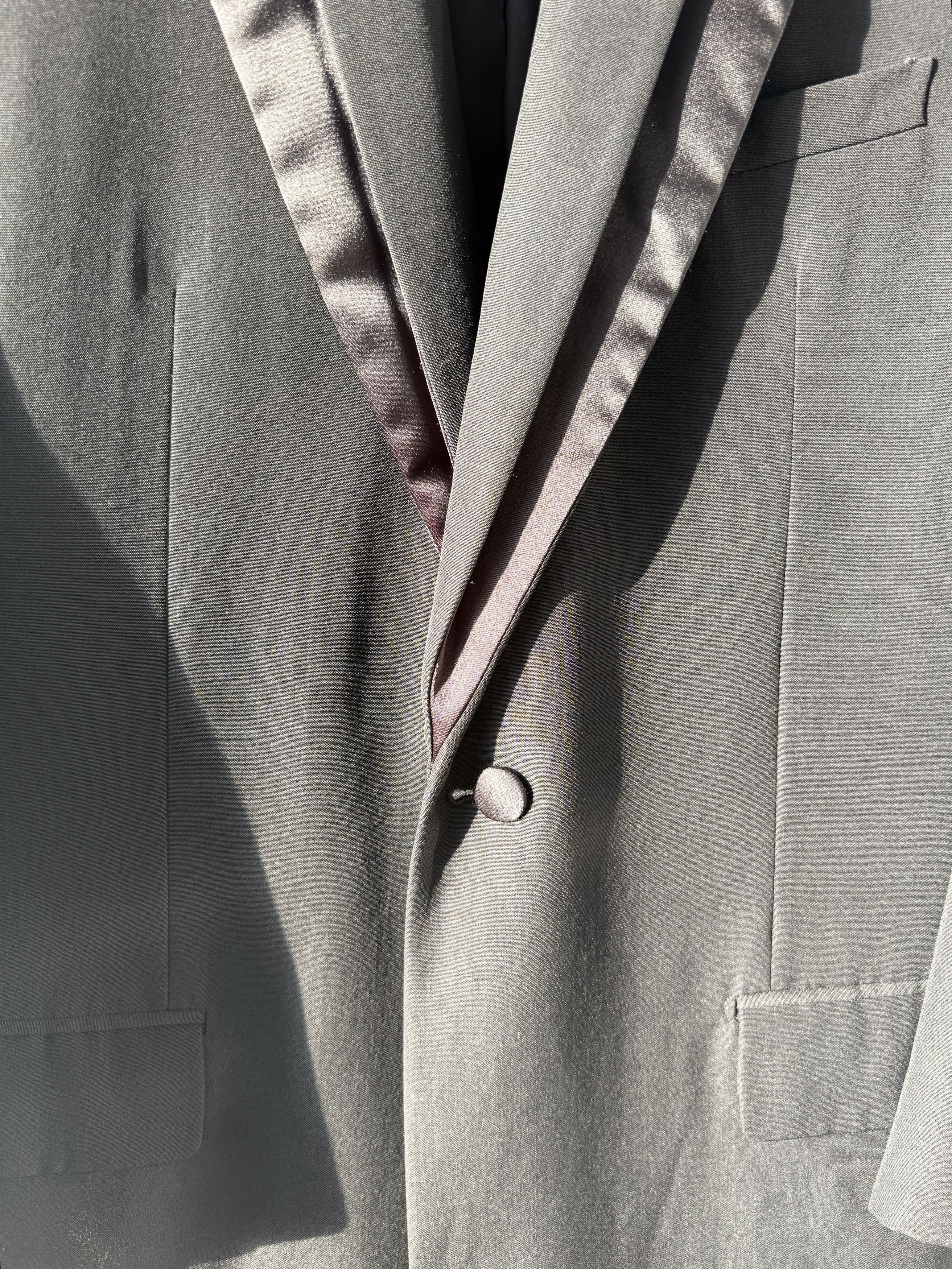 Dior AW02 Reflexion Double Lapel Le Smoking Collar Long Coat Size US M / EU 48-50 / 2 - 4 Thumbnail