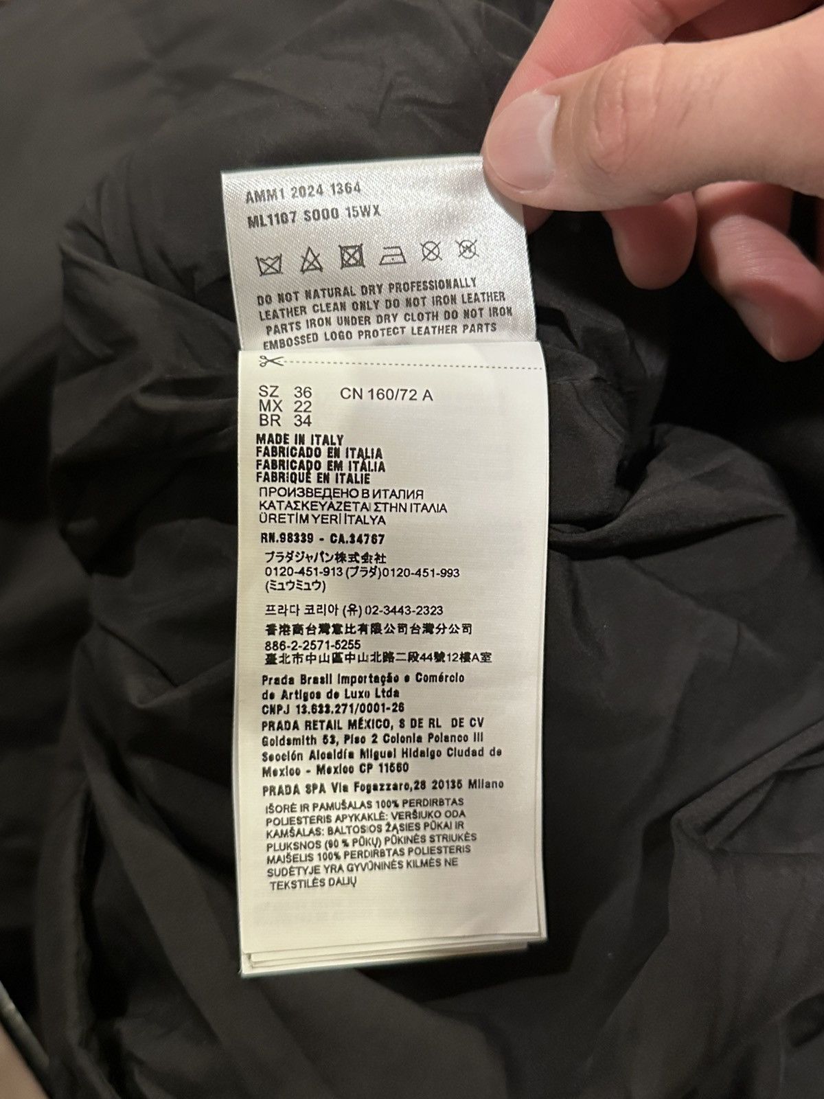 Miu Miu Miu Miu Technical Ponge Cropped Down Puffer Padded Jacket Size S / US 4 / IT 40 - 16 Thumbnail