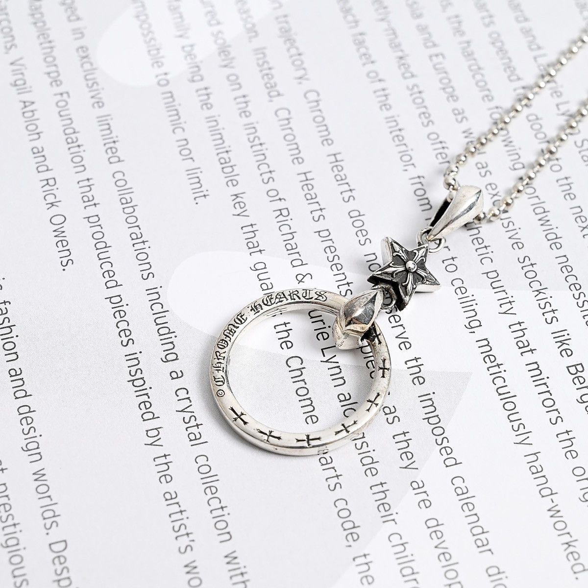 Chrome Hearts CHROME HEARTS BALL CHAIN NECKLACE SILVER STAR Size ONE SIZE - 7 Thumbnail