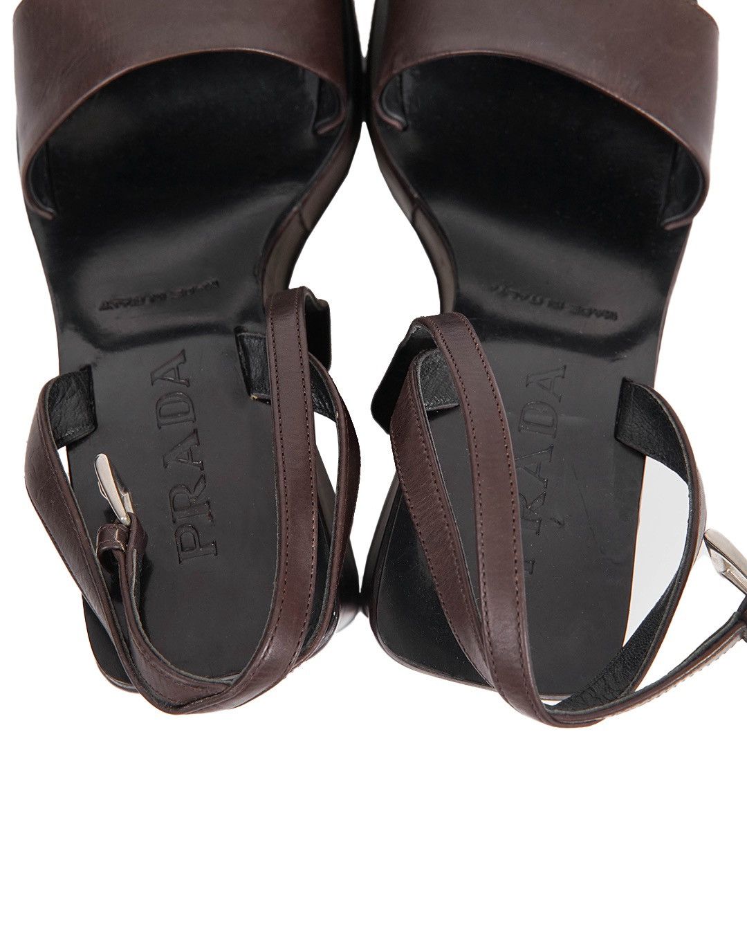 Prada Prada 1999 High Platform Sandals in Brown Size US 9 / IT 39 - 7 Thumbnail