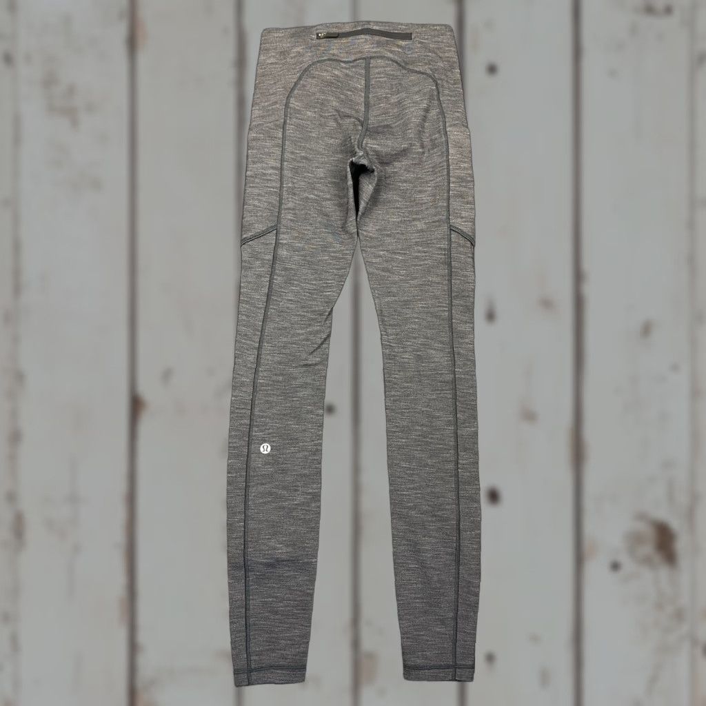 Lululemon Lululemon Speed Up Legging Yoga Pants Size 2 Heathered Gray Athleisure Womens Skinny Compression Size 26" / US 2 / IT 38 - 1 Thumbnail