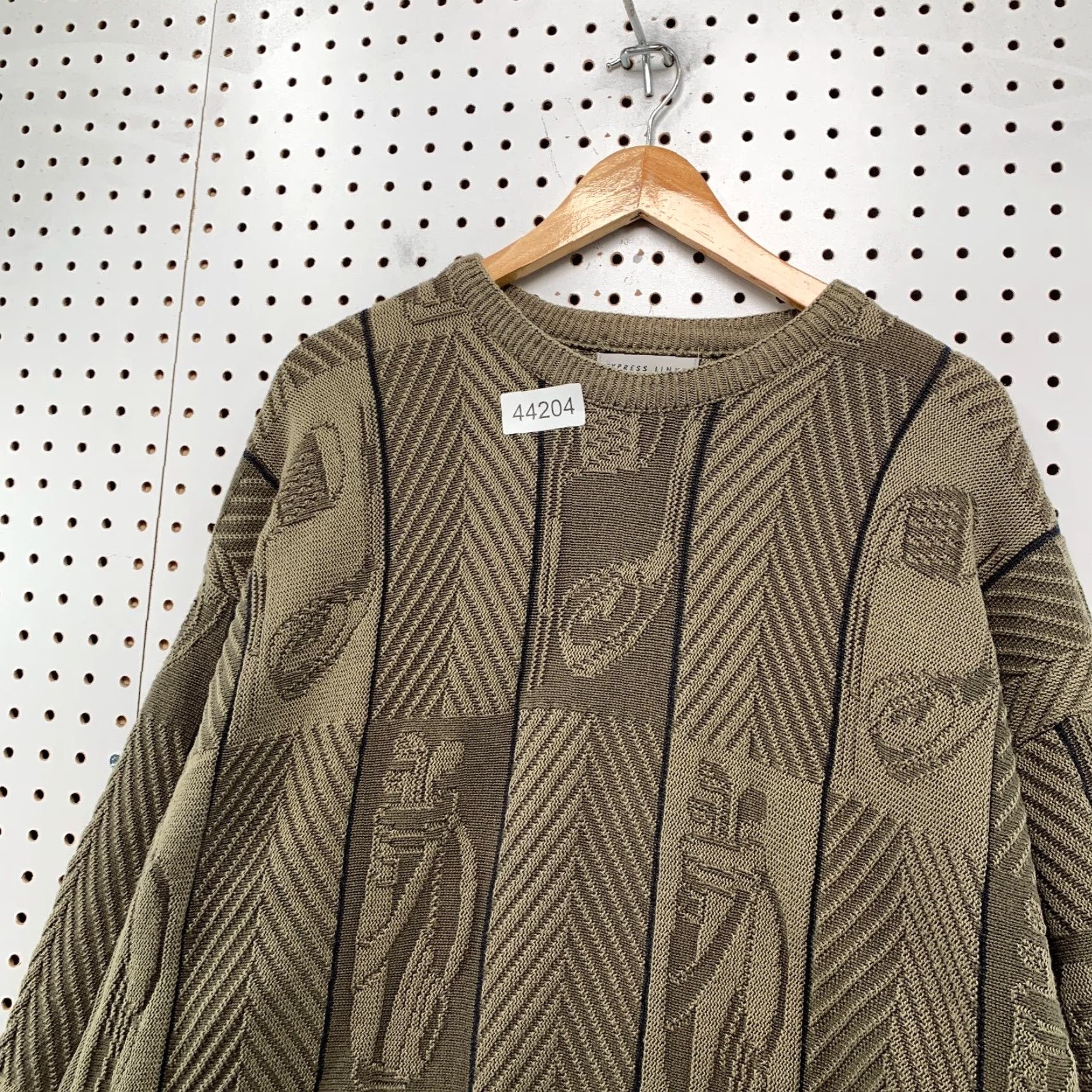 Vintage VINTAGE Cypress Links Knit Crewneck Sweater Mens XL Brown Golf Graphic Knit USA Cypress Links Sweater Mens XL Brown Golf Embroidered 90s Decade Size US XL / EU 56 / 4 - 4 Thumbnail