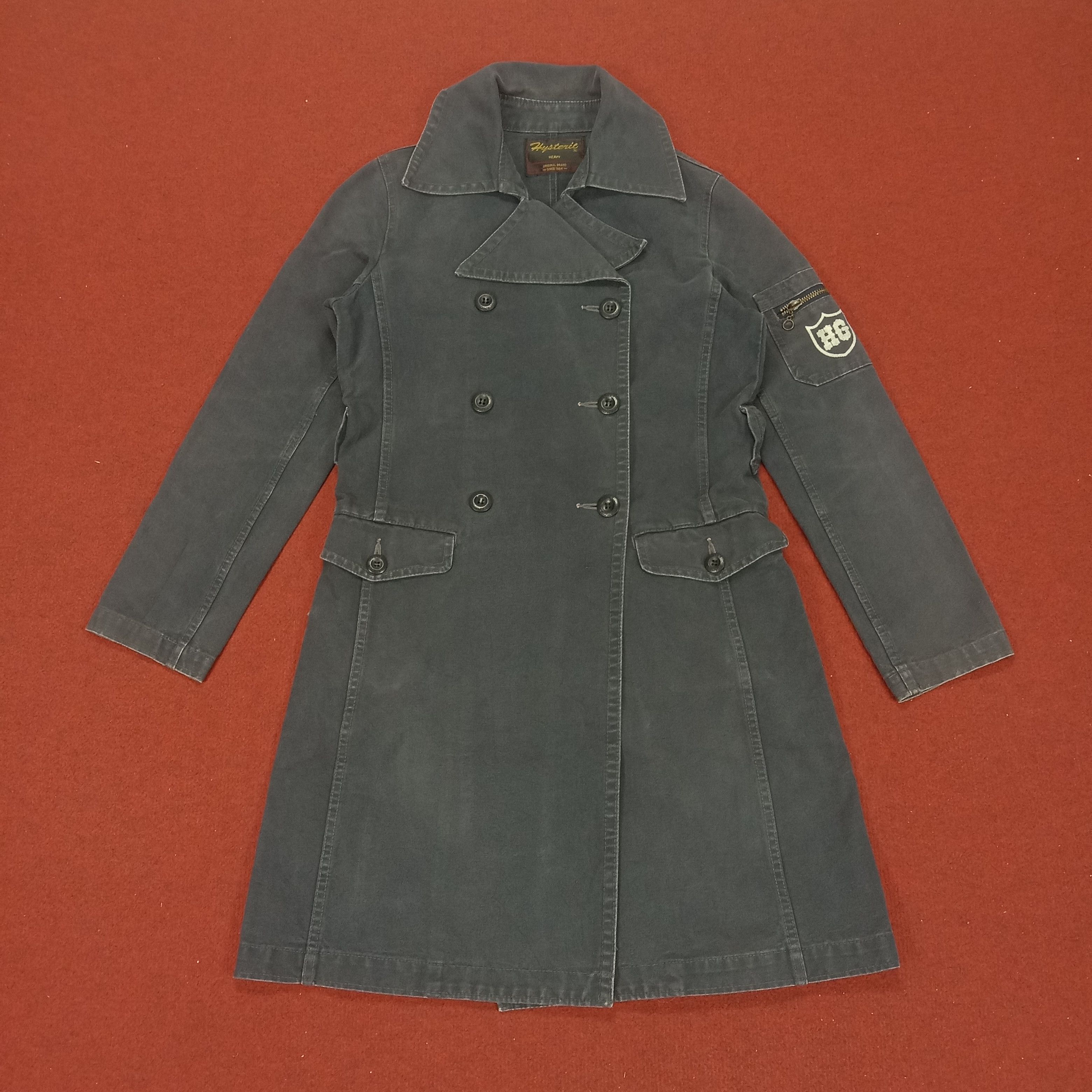 Hysteric Glamour Hysteric Glamour Fashion Style Custom Art Long Jacket Size XS / US 0-2 / IT 36-38 - 3 Thumbnail