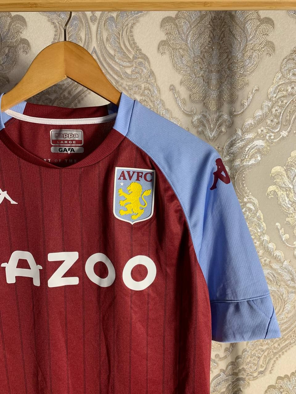 Kappa Vintage Kappa FC Aston Villa England Soccer Jersey Retro Y2K Size US L / EU 52-54 / 3 - 2 Thumbnail