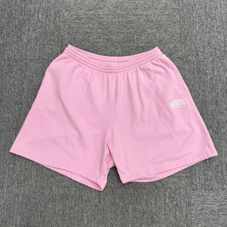 Balenciaga Embroidered Logo Shorts