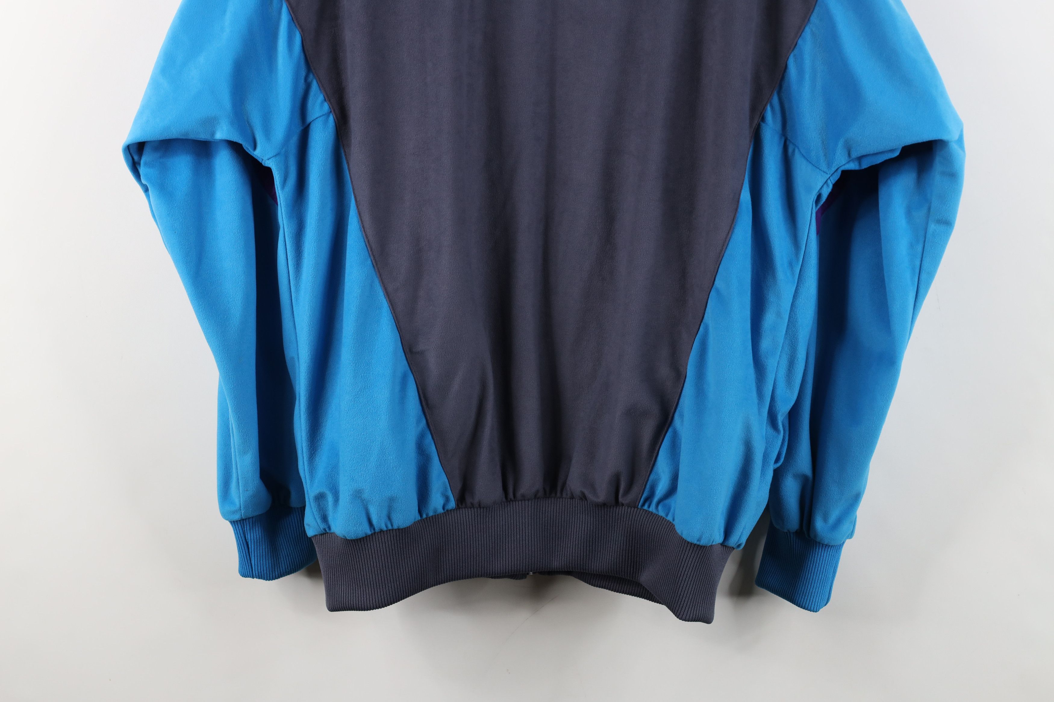 Adidas Vintage 80s 90s Adidas Spell Color Block Velour Track 