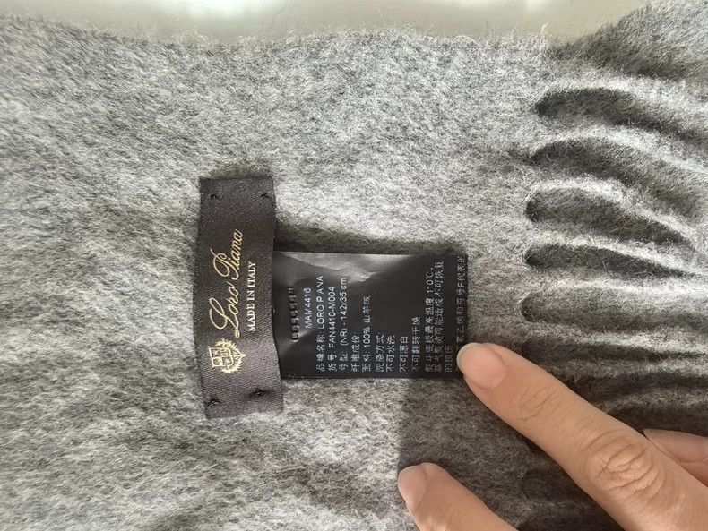Loro Piana LORO PIANA Cashmere scarf-for both men and women Size ONE SIZE - 5 Thumbnail