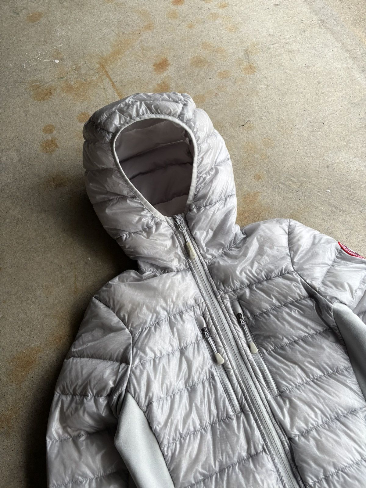 Canada Goose × Vintage Crazy Canada Goose Hybridge Lite Lightweight Puffer Jacket Size XXS / US 00 / IT 34 - 3 Thumbnail