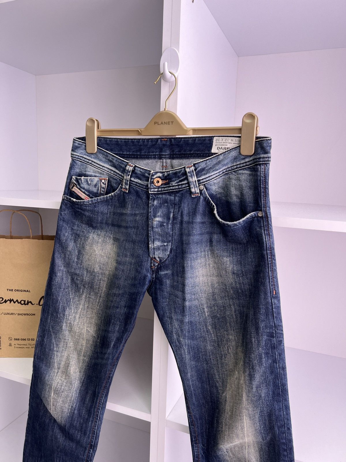 Diesel × Vintage Vintage Diesel Darron Archival Jeans Size US 32 / EU 48 - 7 Thumbnail