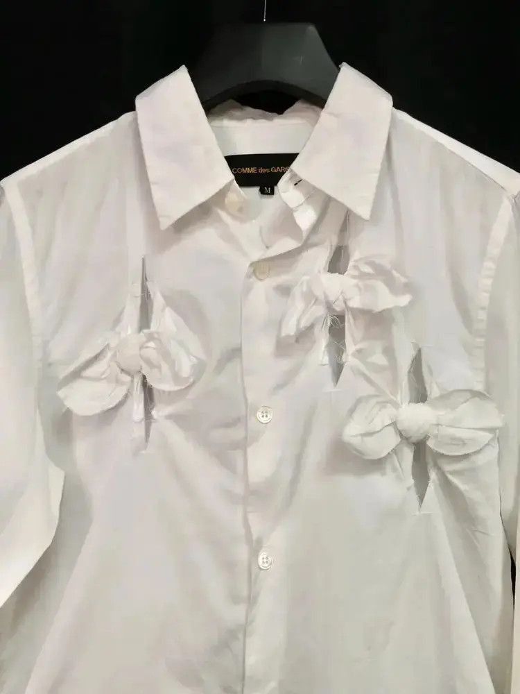 Comme des Garcons Comme des Garcons 03SS extreme unbalancement shirt-2505 Size US M / EU 48-50 / 2 - 3 Thumbnail