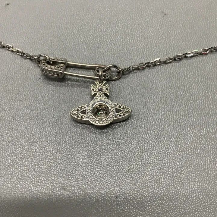 Vivienne Westwood Vivienne Westwood Lucrece Crystal Pin Necklace Size ONE SIZE - 3 Thumbnail