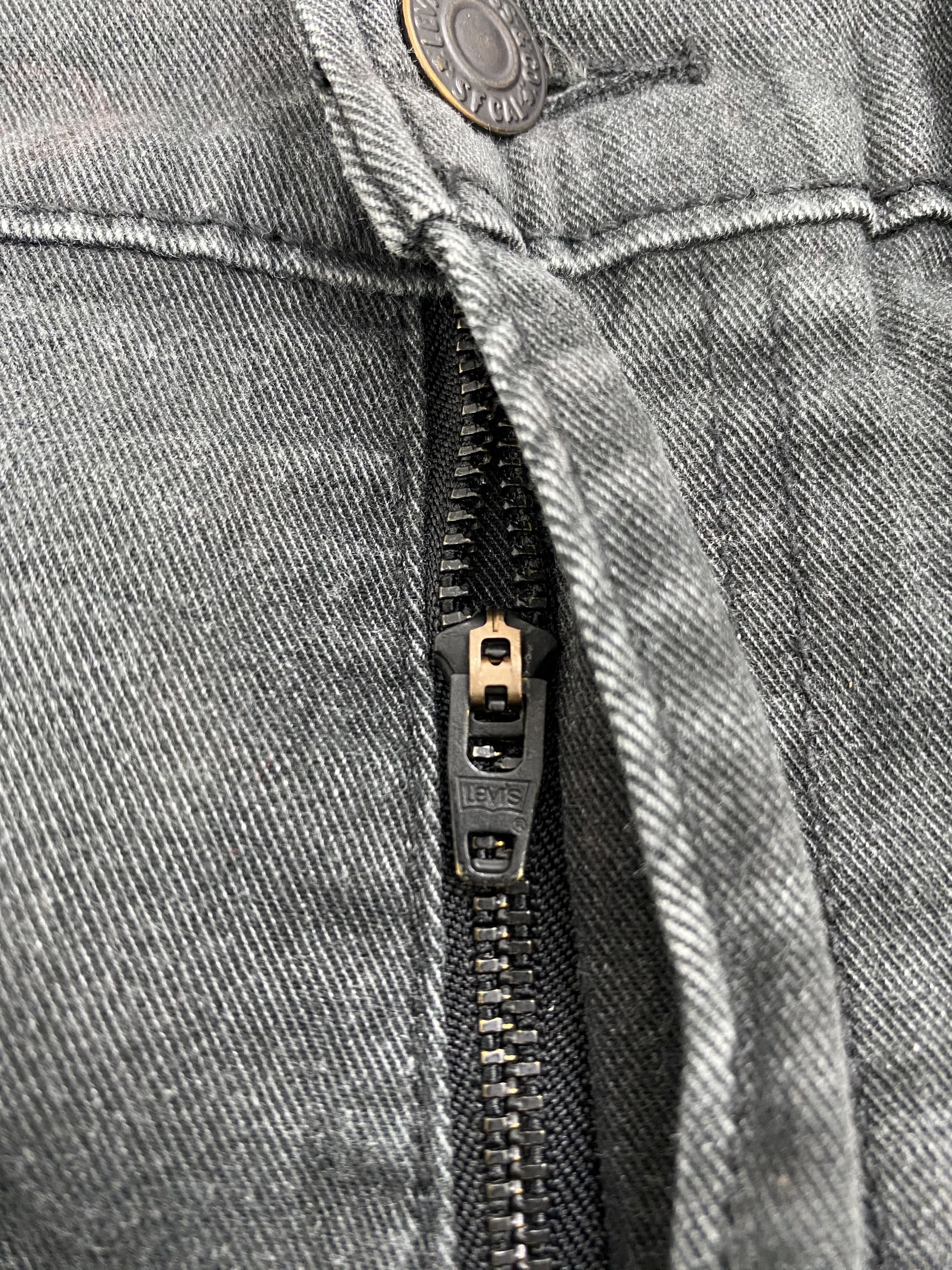 Levi's × Vintage Faded Black Vintage Levis 511 Denim Jeans Size US 34 / EU 50 - 12 Thumbnail