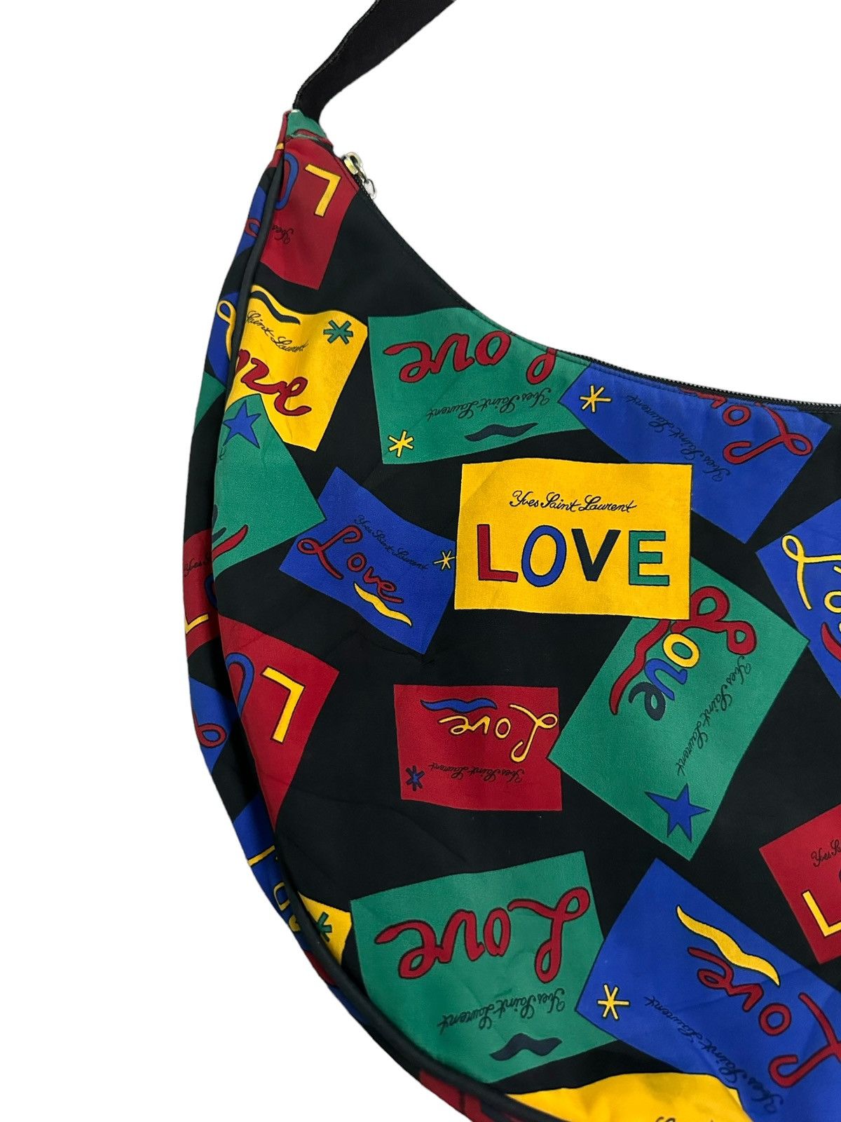 Yves Saint Laurent AUTHENTIC YVES SAINT LAURENT LOVE MULTICOLOUR SHOULDER BAG Size ONE SIZE - 2 Thumbnail