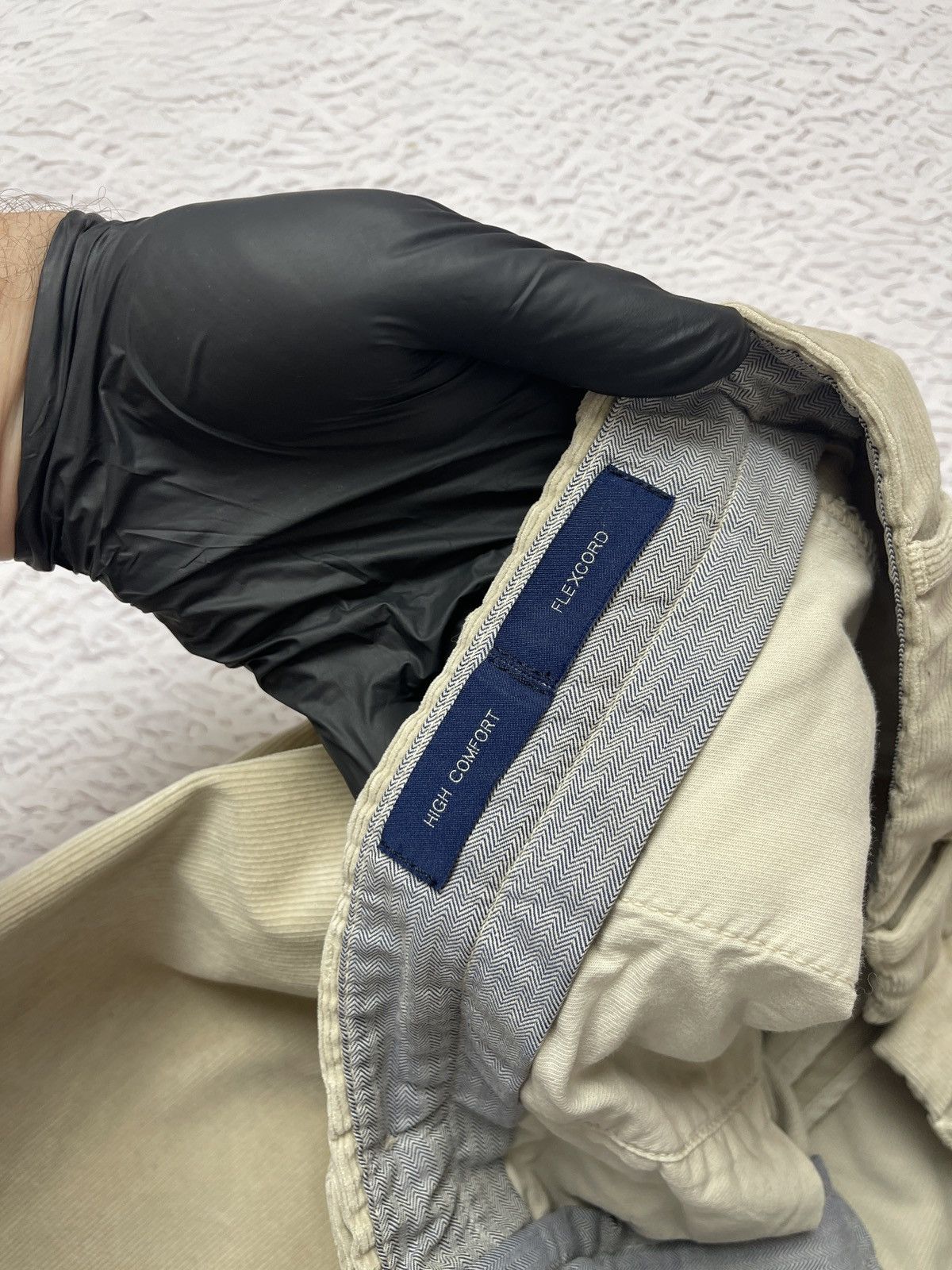 Incotex Incotex Venezia High comfort Flexcord beige corduroy pants Size US 38 / EU 54 - 11 Thumbnail