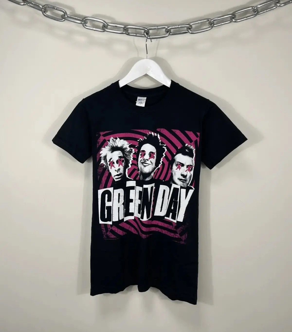 Band Tees × Vintage Vintage Green Day 2012 Promo Tour Rare Black Band Tee Size US S / EU 44-46 / 1 - 1 Thumbnail