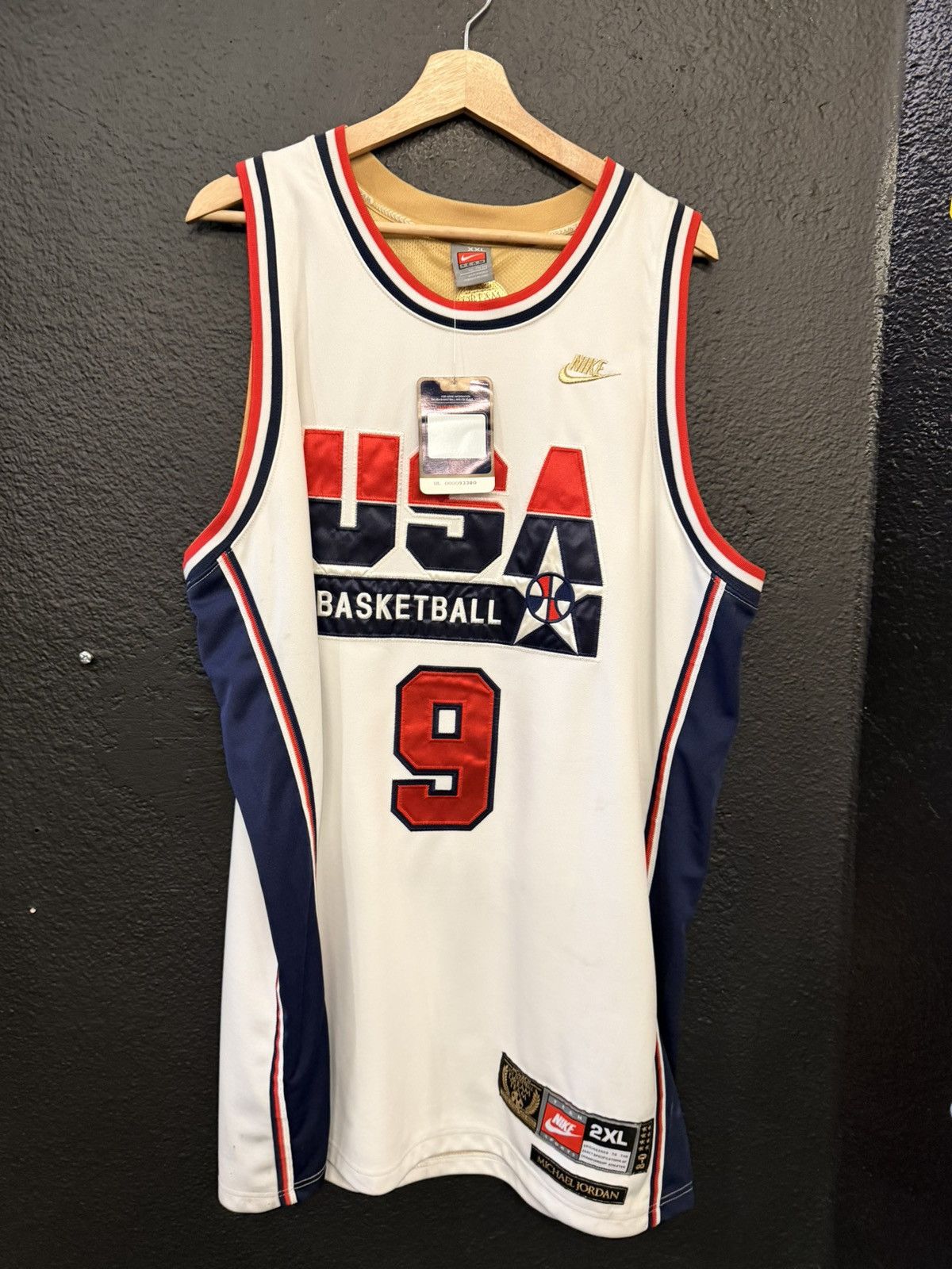 Nike 1992 USA Basketball Micheal Jordan Dream Team Jersey