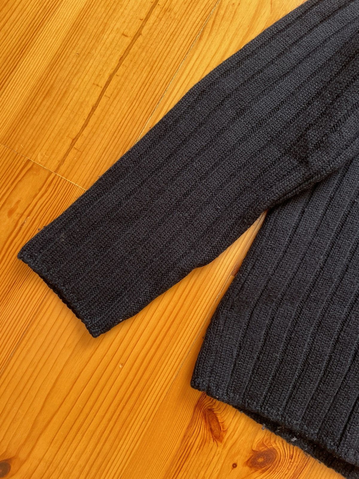 Diesel × Vintage DIESEL Logo Vintage Knit Sweater High Neck Y2K Style Size US M / EU 48-50 / 2 - 4 Thumbnail