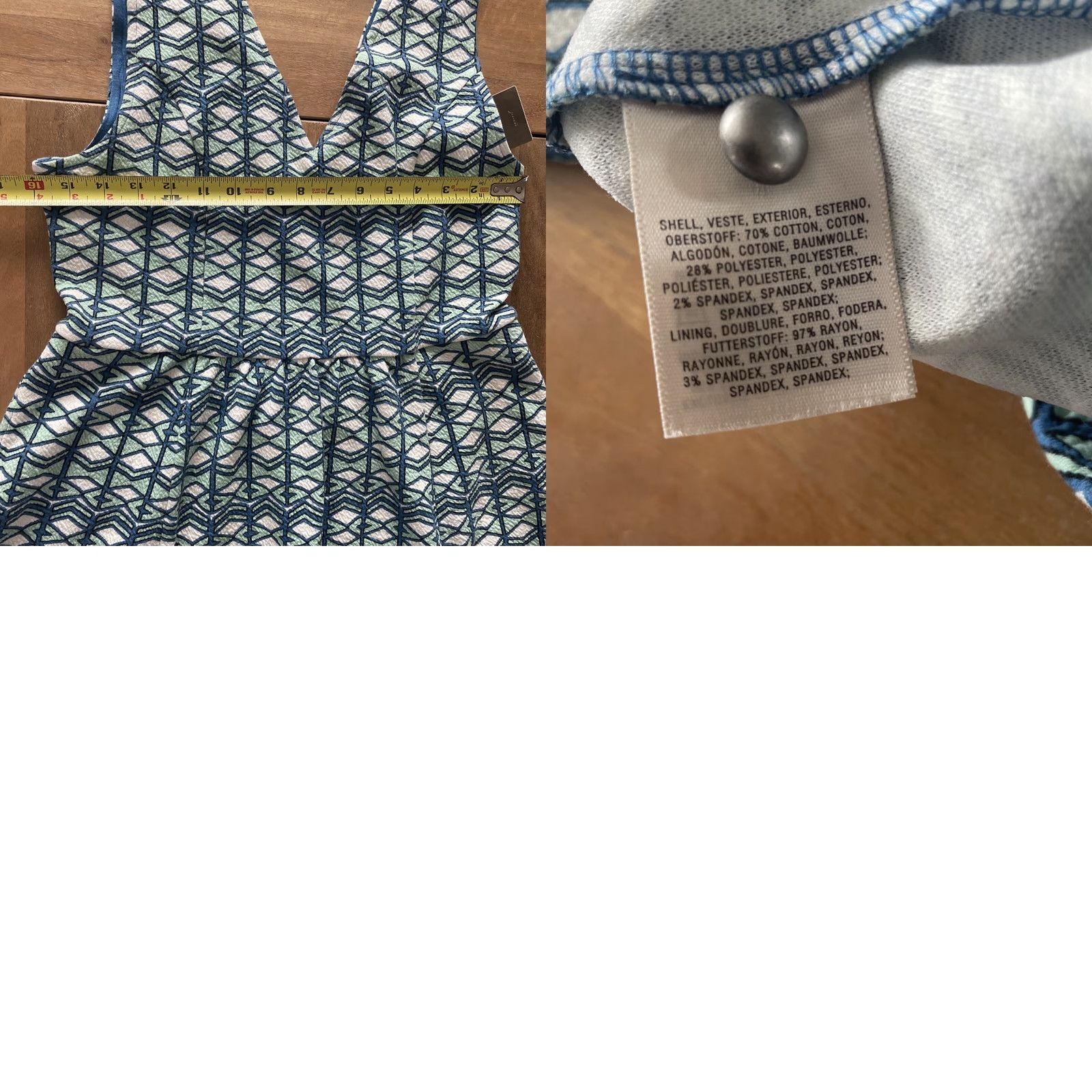 Anthropologie NWT Anthropologie Maeve Abstract Shift Mini Dress Womens 14 Pockets Back Cutout Geometric Knit Vintage No N/A Size XL / US 12-14 / IT 48-50 - 8 Thumbnail