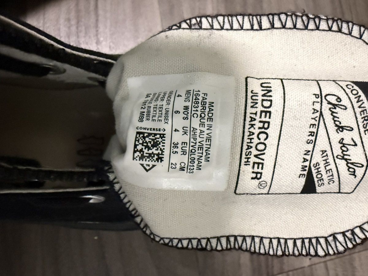Converse × Undercover Chuck Taylor All Star 70 Hi Size US 6.5 / IT 36.5 - 6 Thumbnail