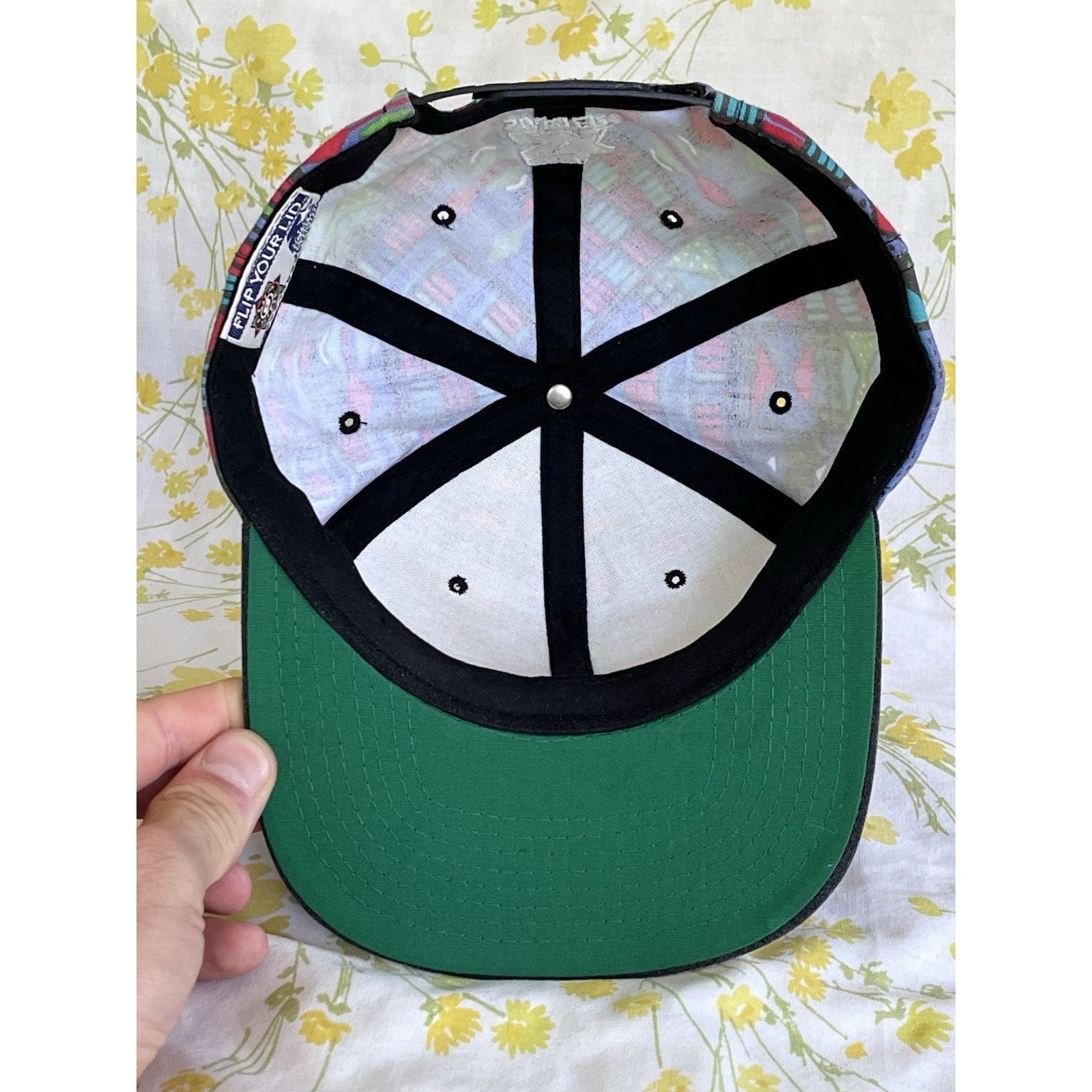 Starter 90s Starter Hat SnapBack FlipSide Flip Your Lid Pattern Hat Size ONE SIZE - 9 Thumbnail