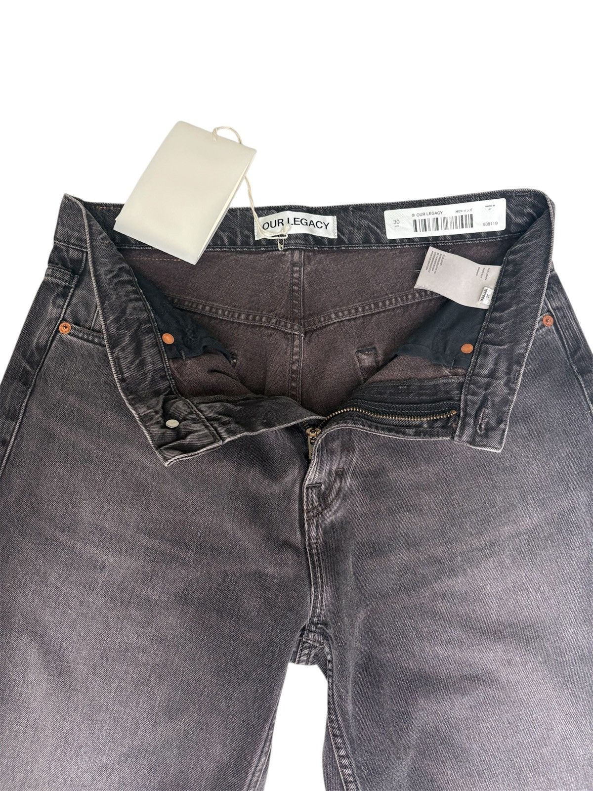 Our Legacy Our Legacy Third Cut Denim Highway Coffee Ripped Jeans Size US 30 / EU 46 - 4 Thumbnail