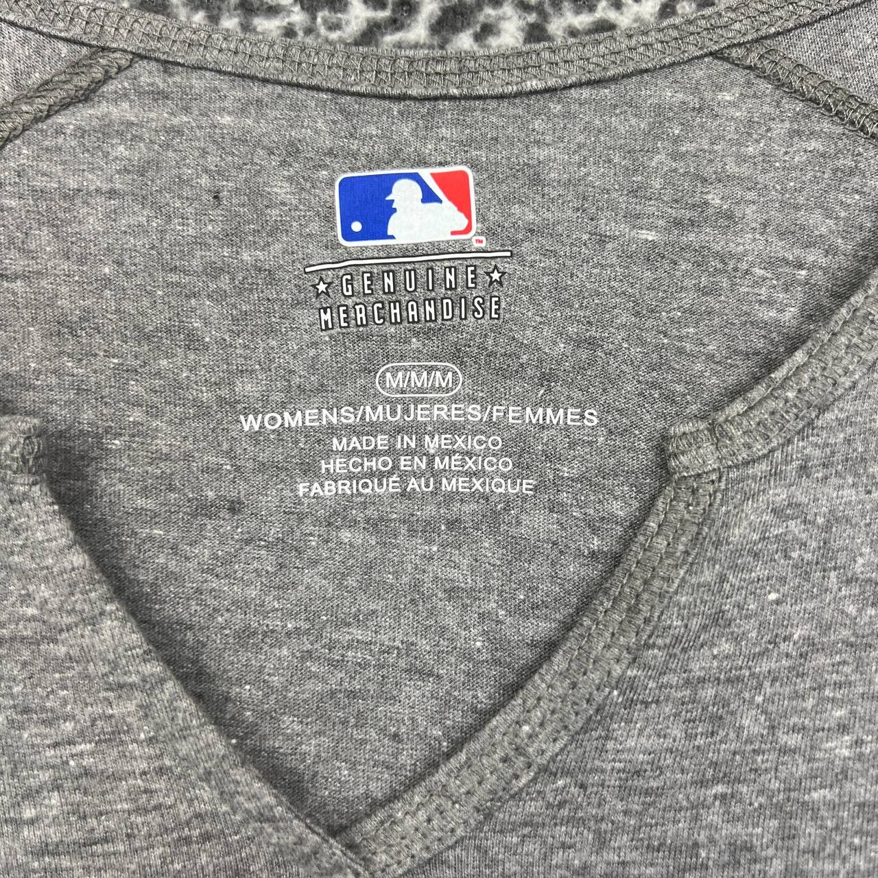 MLB Cleveland Indians Guardians Shirt Women Medium Gray MLB New Size M / US 6-8 / IT 42-44 - 4 Thumbnail