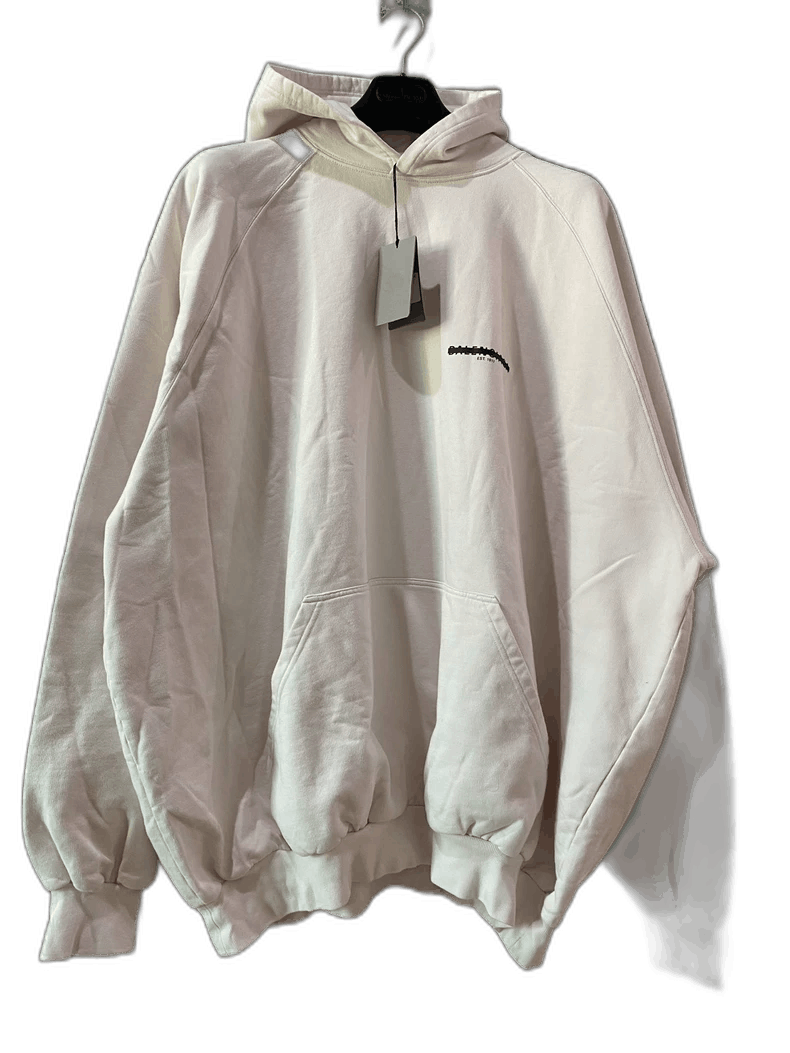 Balenciaga Hooded Sweatshirt with Tags-yf