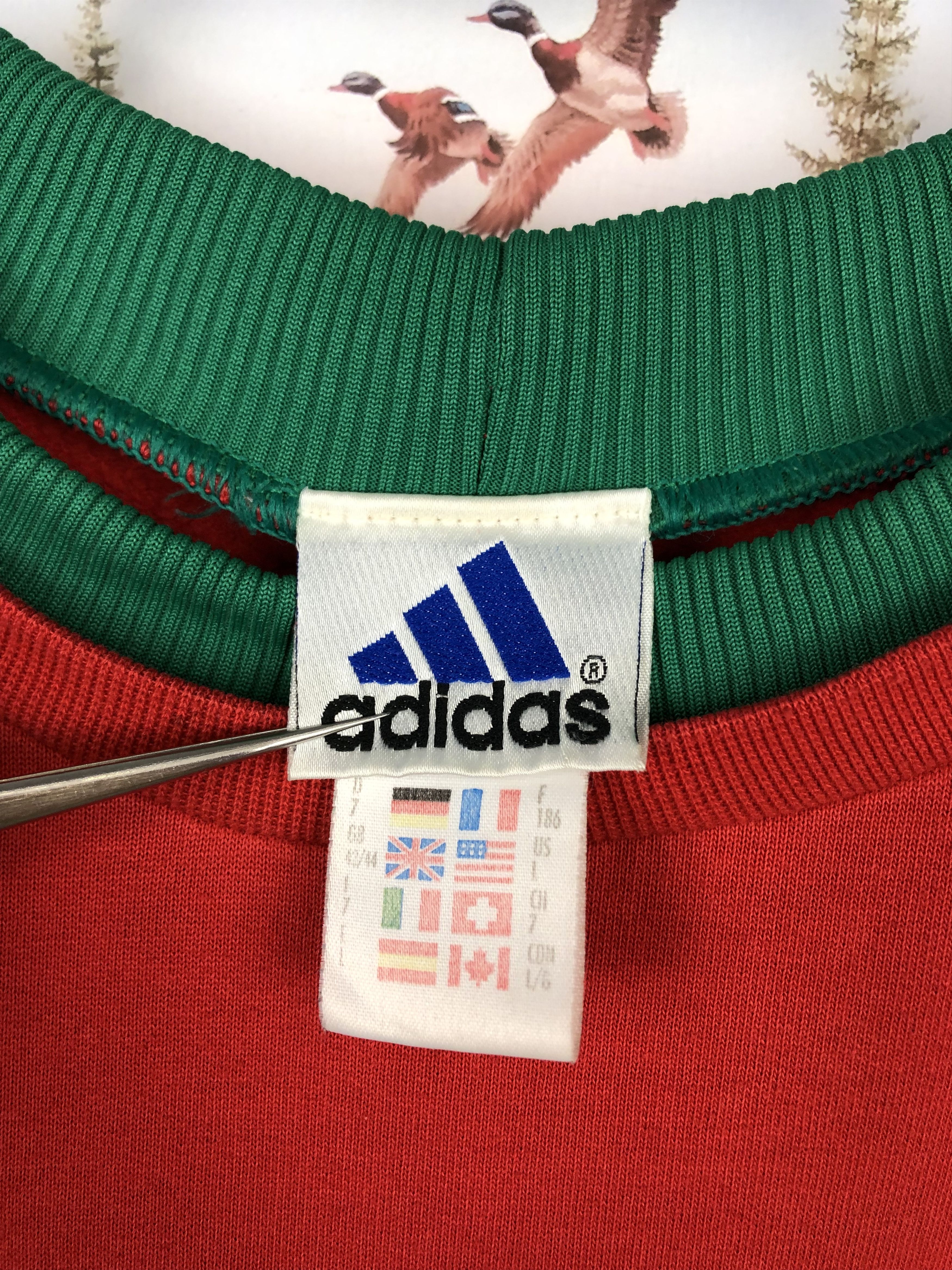 Adidas Vintage Adidas Hungary Sweatshirt Player Issue Soccer Size US L / EU 52-54 / 3 - 8 Thumbnail