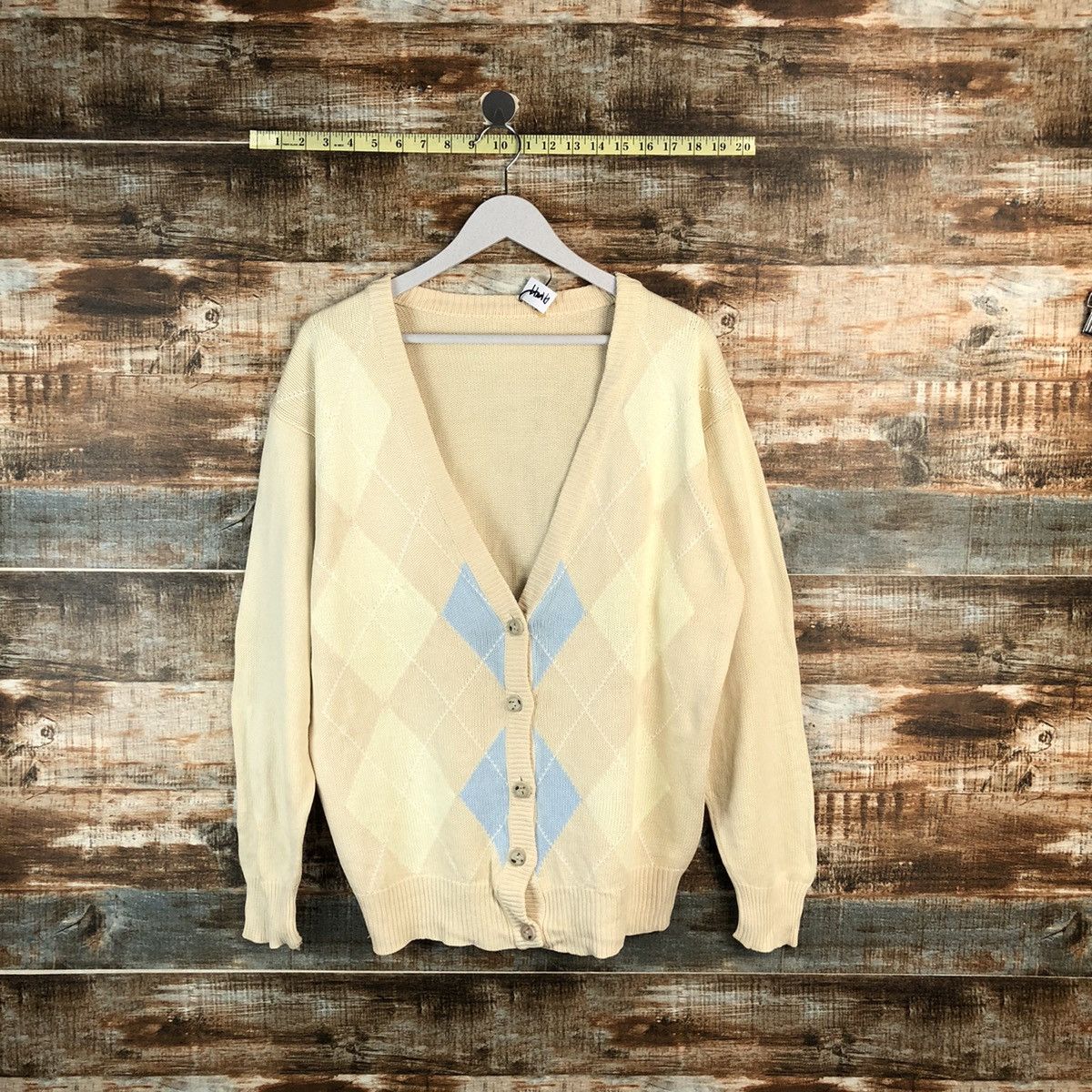 Japanese Brand Japanese Brand Brown Cardigan Knitwear #A1949 Size US L / EU 52-54 / 3 - 1 Thumbnail