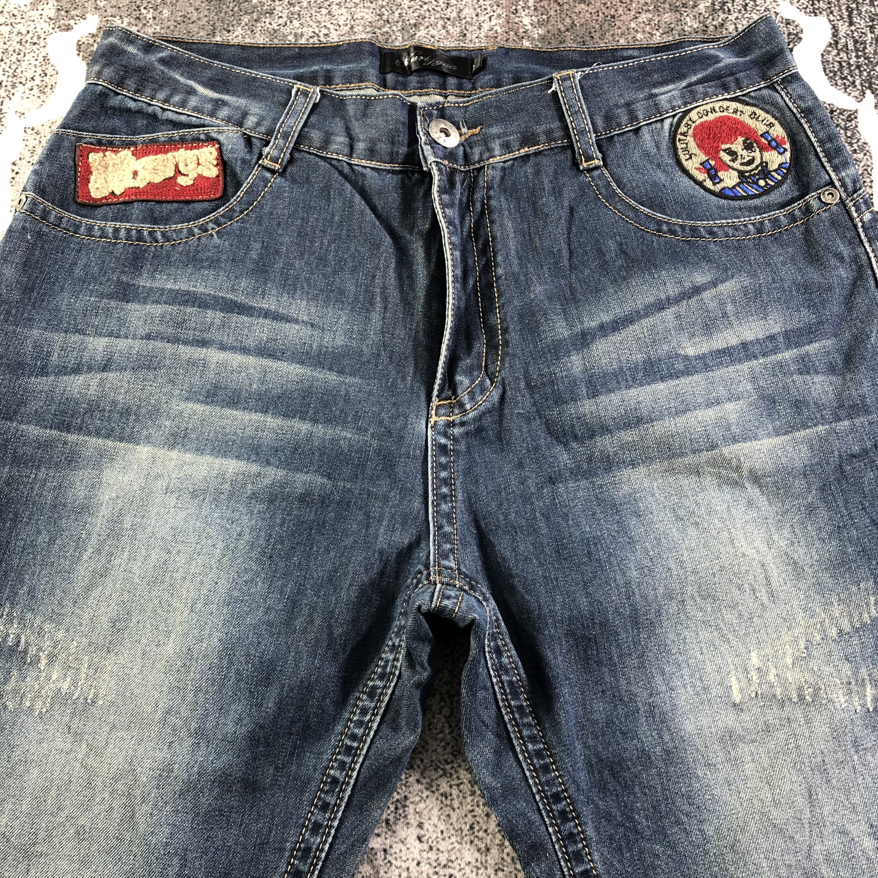 Japanese Brand Lolita Jeans Short Pants Denim KJ2362 Size US 34 / EU 50 - 3 Thumbnail