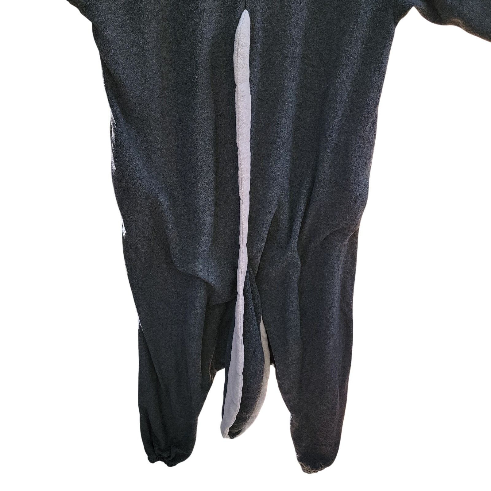 Other Adult Grey Axolotl Hooded Jumper w/ Tail & Pockets - Small Size ONE SIZE - 7 Thumbnail