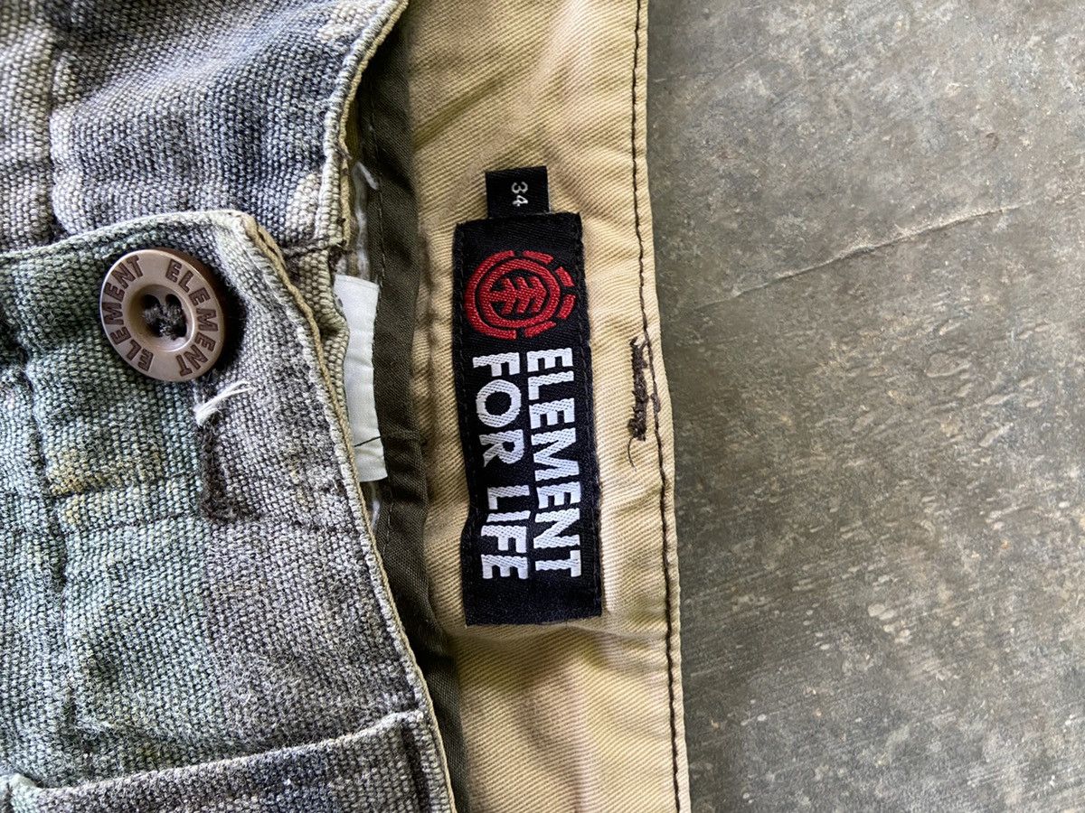 Element × Vintage Baggy Element Military Cargopant Size US 35 - 3 Thumbnail