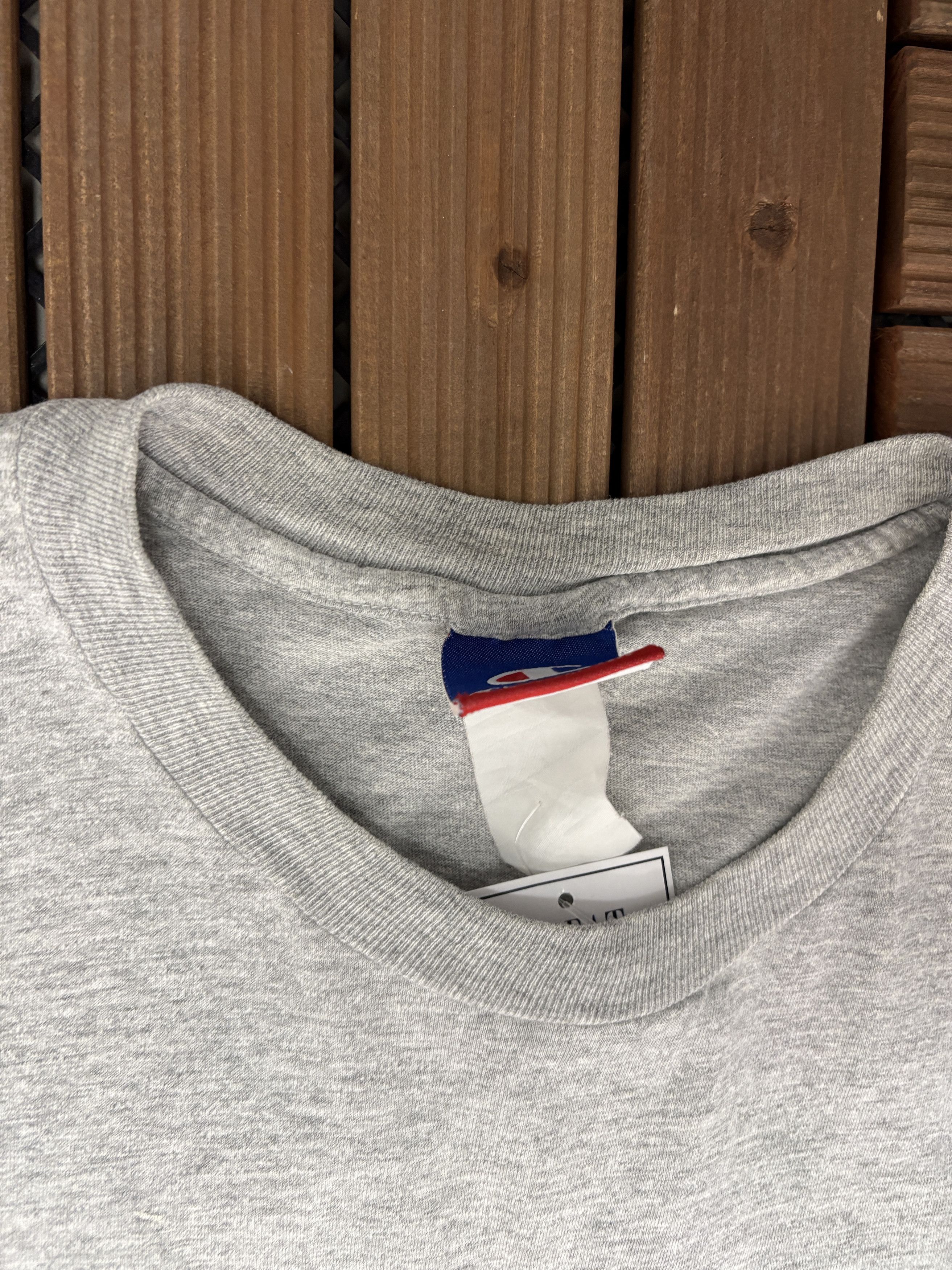 Champion × Vintage Pittsburgh Steelers Embroidered Vintage Grey T-Shirt Tee Size US XL / EU 56 / 4 - 4 Thumbnail