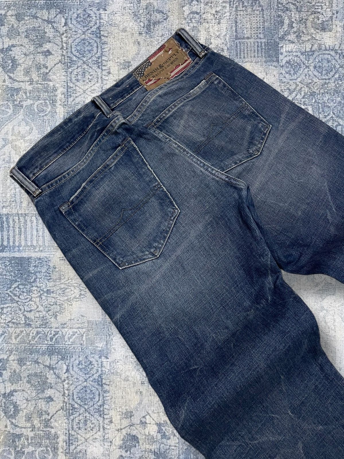 Polo Ralph Lauren Vintage Designer Denim Supply Ralph Lauren Distressed Denim Size US 32 / EU 48 - 15 Thumbnail